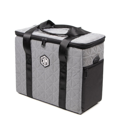 Steel Grey Thermal Bag by KM Signee – insulated hot and cold lunch bag, image 6 of 8