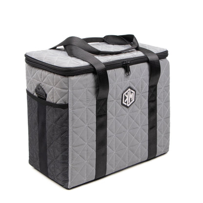 Steel Grey Thermal Bag by KM Signee – insulated hot and cold lunch bag, image 4 of 8