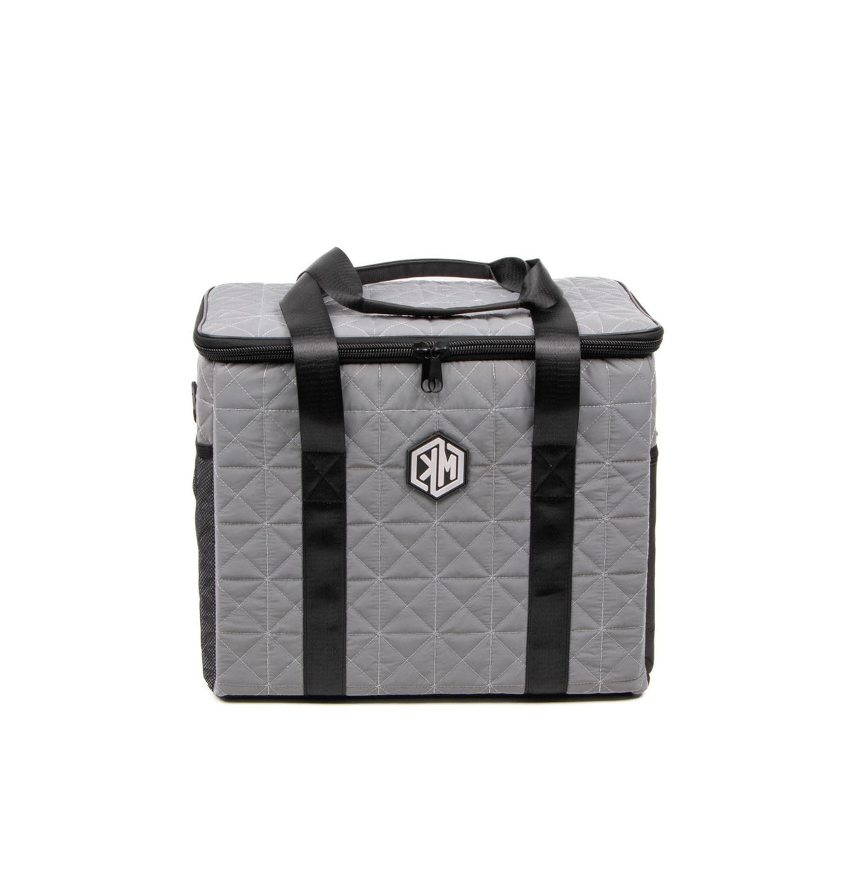 Steel Grey Thermal Bag by KM Signee – insulated hot and cold lunch bag, image 3 of 8