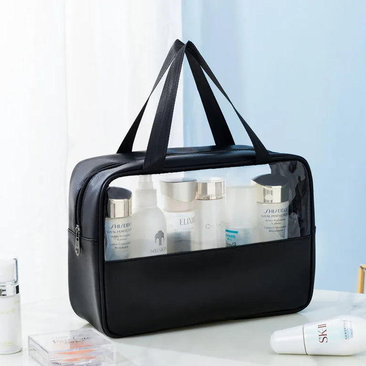 KM Signee Toiletry Bag Black Travel/Makeup/Storage bags: Full set of 3 sizes