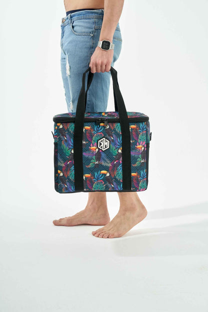 Toucans Thermal Bag by KM Signee – insulated hot and cold lunch bag, image 5 of 11