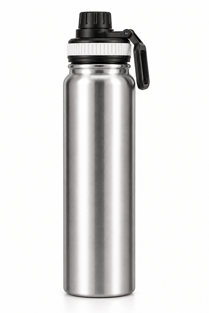 800ml Insulated Sport Water Bottle by KM Signee – double-wall stainless steel flask, keeps drinks hot, image 9 of 9