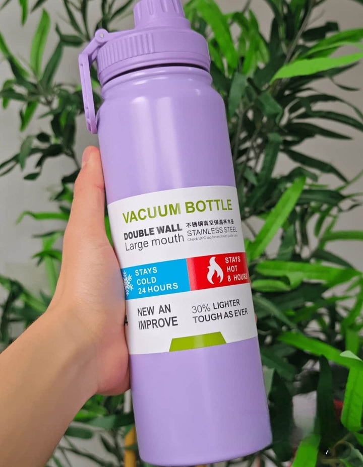 KM Signee Water Bottle 800ml Sport Hydrate Double Wall Insulated Vacuum Flask 304 Stainless Steel inner