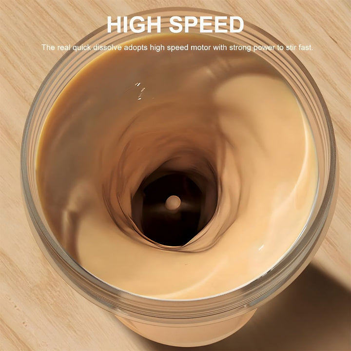 KM Signee Water Bottle Electric Protein Shaker Bottle – Rechargeable & High-Speed Blending