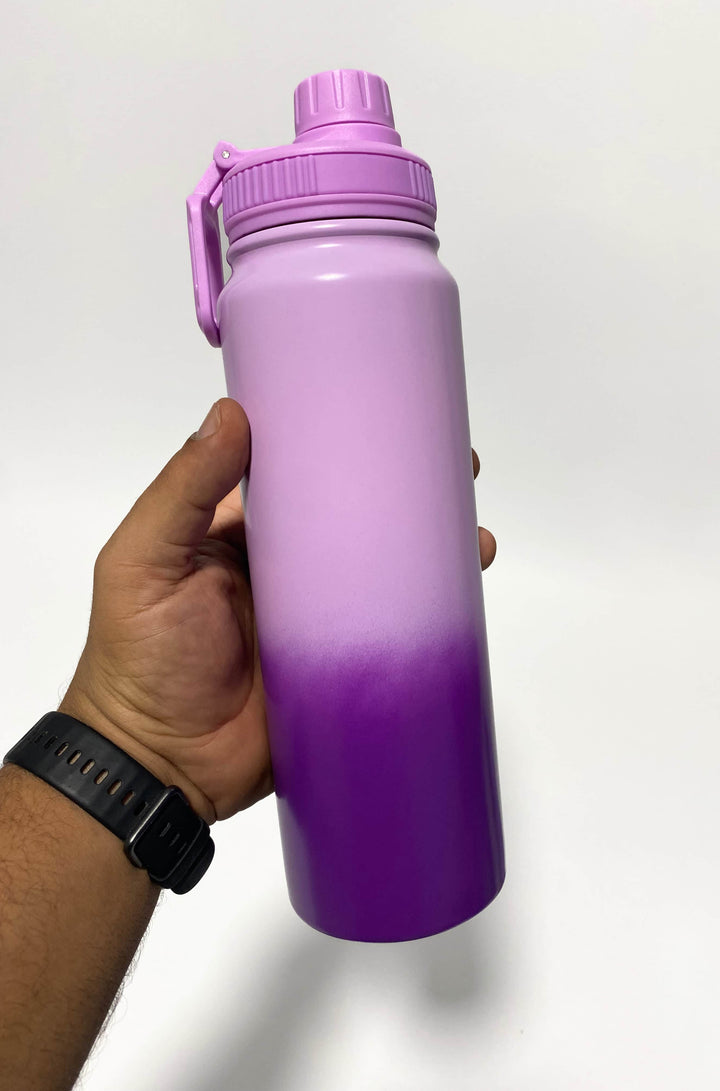 KM Signee Water Bottle Lavander Lilac 800ml Sport Hydrate Double Wall Insulated Vacuum Flask 304 Stainless Steel inner