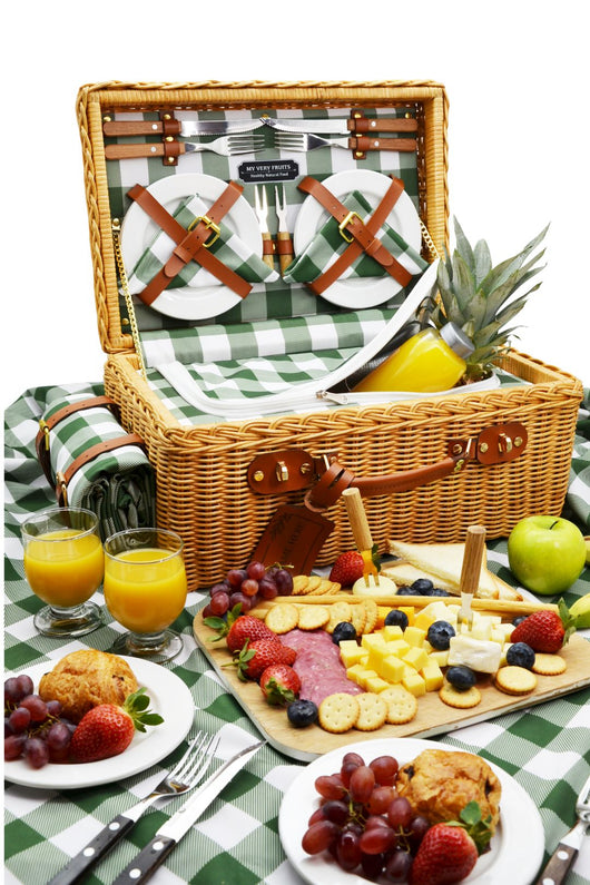 KM Signee Willow Charm Deluxe Picnic Case (Green)