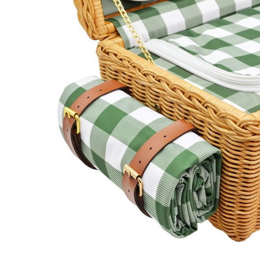 KM Signee Willow Charm Deluxe Picnic Case (Green)
