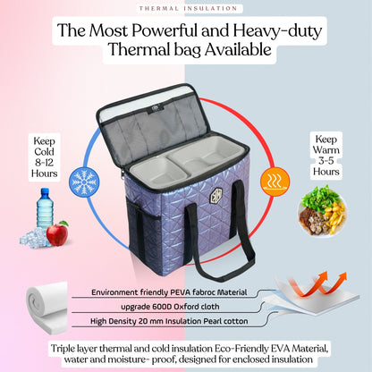 Lemon Slices Thermal Bag