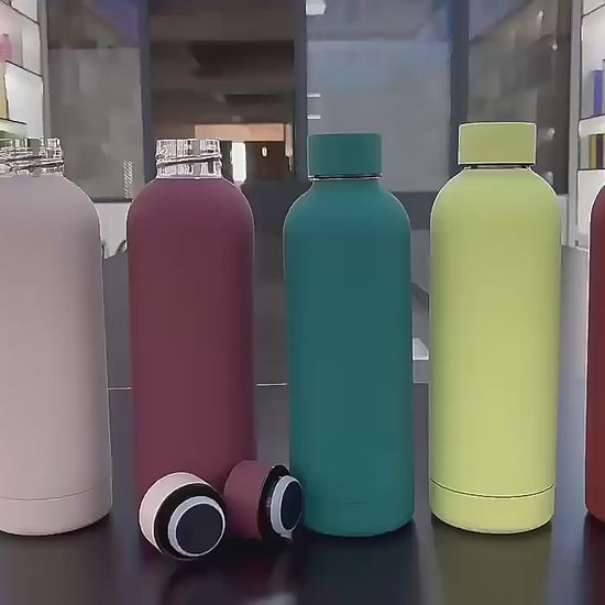 Epic Edge 500ml insulated stainless steel bottle with cover – video